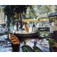 La Grenouillre by Pierre Auguste Renoir-Art gallery oil painting reproductions