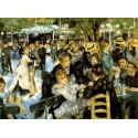 La Moulin de la Galette by Pierre Auguste Renoir