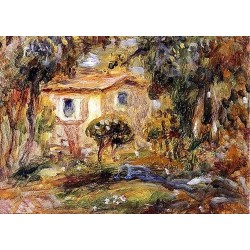 Landscape by Pierre Auguste Renoir-Art gallery oil painting...