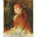Mlle. Irene Cahen d' Anvers 1880 by Pierre Auguste Renoir-Art...