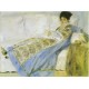 Mme. Monet 1872 by Pierre Auguste Renoir-Art gallery oil painting reproductions