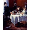 The Luncheon by Claude Oscar Monet - Art gallery oil painting...