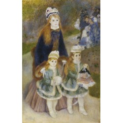 Mother and Children 1876-78 by Pierre Auguste Renoir-Art gallery...