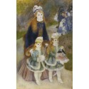 Mother and Children 1876-78 by Pierre Auguste Renoir-Art gallery...