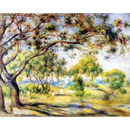 Noirmoutiers by Pierre Auguste Renoir-Art gallery oil painting reproductions