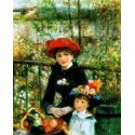 On the Terrace (Two Sisters) by Pierre Auguste Renoir-Art gallery...