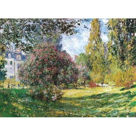 The Park Monceau by Claude Oscar Monet - Art gallery oil painting reproductions