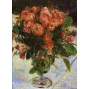 Roses 1890 by Pierre Auguste Renoir -Art gallery oil painting...