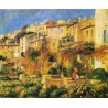Terrace in Cagnes 1905 by Pierre Auguste Renoir-Art gallery oil...