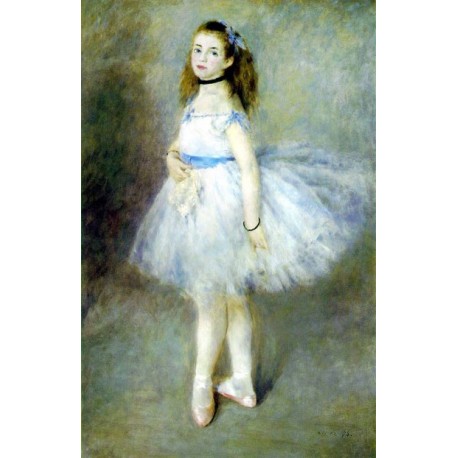 The Dancer by Pierre Auguste Renoir-Art gallery oil painting reproductions