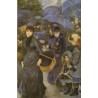 The Umbrellas 1883 by Pierre Auguste Renoir-Art gallery oil...