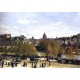 The Quai du Louvre Paris by Claude Oscar Monet - Art gallery oil painting reproductions