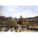 The Quai du Louvre Paris by Claude Oscar Monet - Art gallery oil...