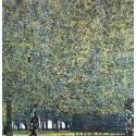 Park by Gustav Klimt - Original Oil Painting on Canvas