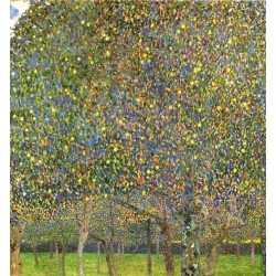 Pear Tree by Gustav Klimt-Art gallery oil painting reproductions