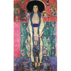 Portrait of Adele Bloch-Bauer by Gustav Klimt-Art gallery oil...