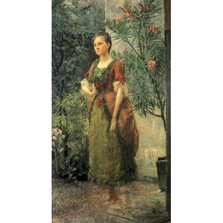 Portrait of Emilie Floge by Gustav Klimt-Art gallery oil painting reproductions