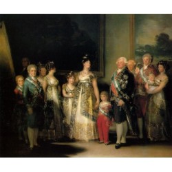 Family of Carlos IV by Francisco de Goya-Art gallery oil painting...