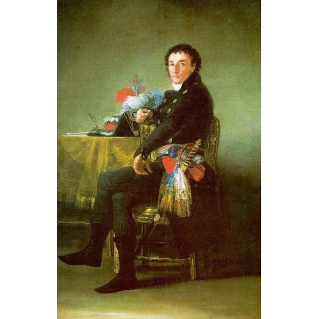 Francisco José de Goya -Ferdinand Guillemardet-Art gallery oil painting reproductions