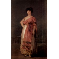 Francisco José de Goya -La Tirana-Art gallery oil painting...