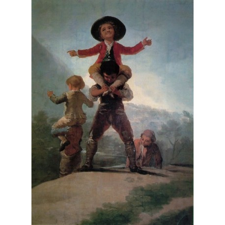 Francisco José de Goya -Little Giants-Art gallery oil painting...