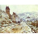 The Road to Vetheuil by Claude Oscar Monet - Art gallery oil...