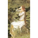 Ophelia 1894 by  John William Waterhouse -Art gallery oil painting...
