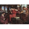 Penelope and the Suitors 1912 by John William Waterhouse -Art...