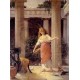 Peristyle by John William Waterhouse -Art gallery oil painting reproductions