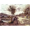 The Seine at Bougival by Claude Oscar Monet - Art gallery oil...