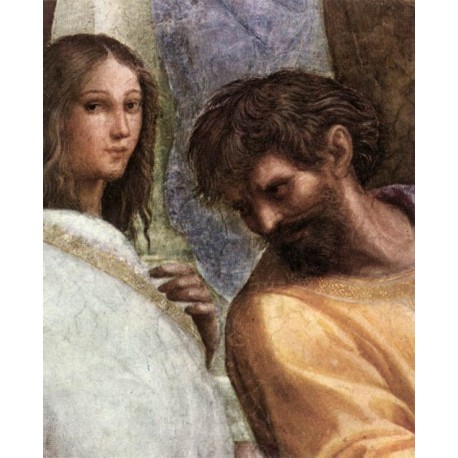 The School of Athens IV by Raphael Sanzio-Art gallery oil painting...