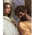 The School of Athens IV by Raphael Sanzio-Art gallery oil painting...