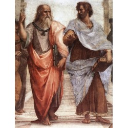 The School of Athens by Raphael Sanzio-Art gallery oil painting...