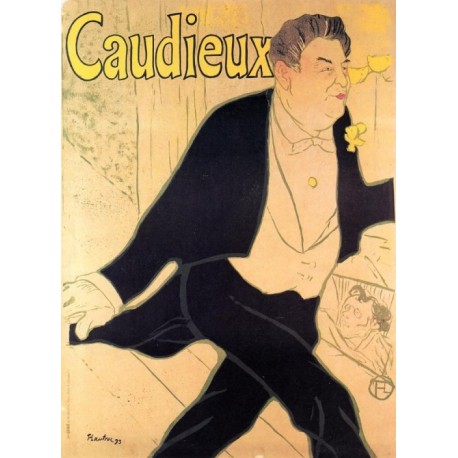 Caudieux 1893 by Henri de Toulouse-Lautrec-Art gallery oil painting reproductions