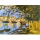 The Seine River by Claude Oscar Monet - Art gallery oil painting reproductions