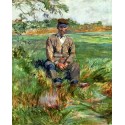 A Laborer at Celeyran by Henri de Toulouse-Lautrec -Art gallery...