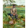 A Laborer at Celeyran by Henri de Toulouse-Lautrec -Art gallery...