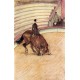 At The Circus Dressage by Henri de Toulouse-Lautrec-Art gallery oil painting reproductions