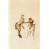 At The Circus, The Animal Trainer by Henri de Toulouse-Lautrec-Art...