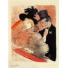 At the Concert by Henri de Toulouse-Lautrec-Art gallery oil...