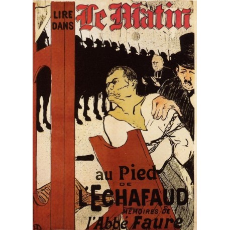 At the Foot of the Scaffold 1893 by Henri de Toulouse-Lautrec-Art gallery oil painting reproductions