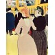 At the Moulin Rouge, La Goulue with Her Sister by Henri de Toulouse-Lautrec-Art gallery oil painting reproductions