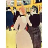 At the Moulin Rouge, La Goulue with Her Sister by Henri de...