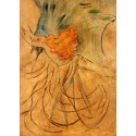 At the Music Hall Loie Fuller by Henri de Toulouse-Lautrec-Art...