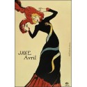 Jane Avril1899 by Henri de Toulouse-Lautrec-Art gallery oil...