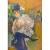Jane Avril Dancing 1892 by Henri de Toulouse-Lautrec-Art gallery...