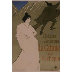 La Gitane 1900 by Henri de Toulouse-Lautrec-Art gallery oil...