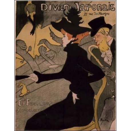 Le Divan Japonais 1892 by Henri de Toulouse-Lautrec-Art gallery...