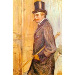 Louis Pascal 1891 by Henri de Toulouse-Lautrec-Art gallery oil...