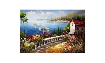 Mediterranean oil painting reproductions on sale!